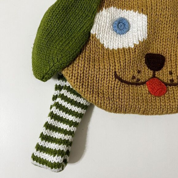 Blabla Kids Knit Puppy Dog Mini Small Backpack Bag Cotton - Picture 6 of 13